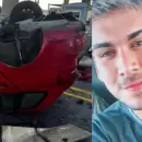 Tragedia en la Panamericana: Los mensajes de despedida del joven antes de estrellarse contra la cabina de peaje