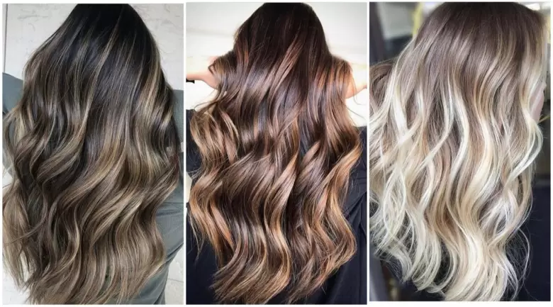 french balayage cabello belleza