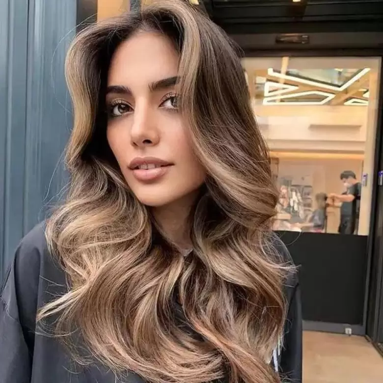 french balayage cabello belleza