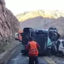 (Video) Intenso operativo: Así retiran el camión del accidente fatal de Ruta 7 para habilitar el tránsito