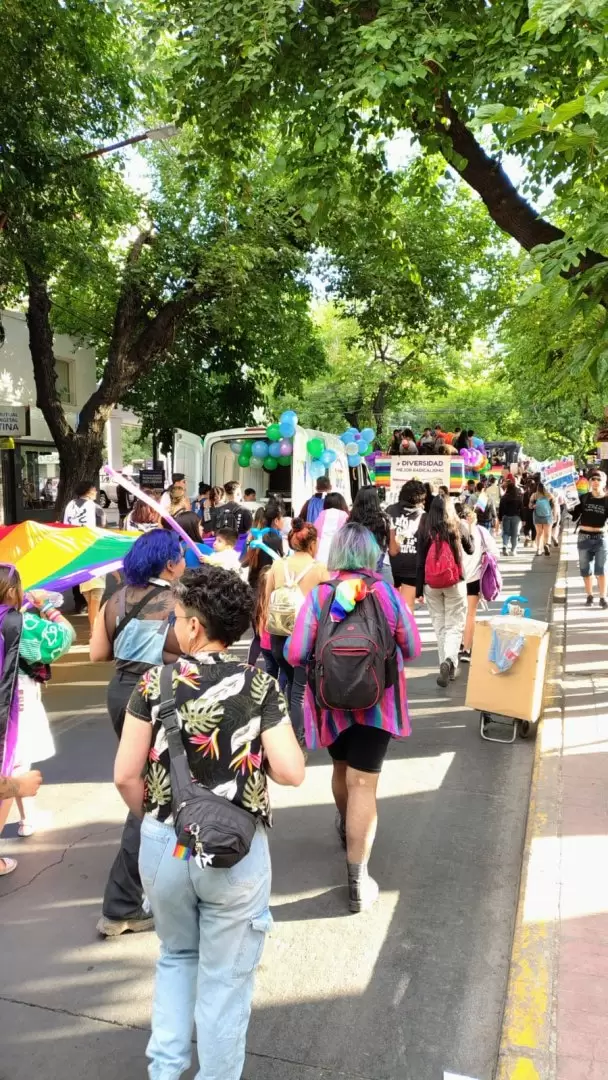 Este s�bado se llev� a cabo la edici�n 14� de la Marcha del Orgullo en Mendoza