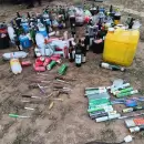 Alcohol, cuchillos y droga: As� fue el operativo en la previa de la final del ascenso en C�rdoba