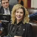 La diputada mendocina que festej� el triunfo de San Mart�n de San Juan: "Hace 15 a�os no asciende"