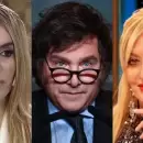 Javier Milei y sus mujeres, en un primer a�o de gobierno con mucho romance