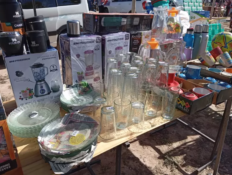 Algunos stand brindan art�culos para el hogar nuevos