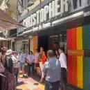 Realizaron pintada por la diversidad para impulsar la inclusi�n laboral de la comunidad Lgbtq+