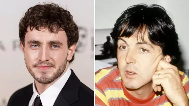 Paul Mescal y Paul McCartney