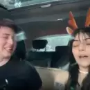 (Video) Una influencer sufri� un violento robo y qued� registrado en vivo