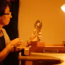 La artista mendocina que dise�� el relicario del primer santo millennial de la Iglesia cat�lica