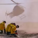 Plan de Manejo del Fuego: Reservorios de agua, un cami�n y un helic�ptero para combatir las llamas