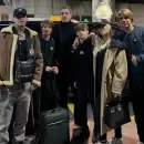 Una familia m�s unida que nunca: Wanda, L-Gante y Maxi L�pez, todos juntos en Europa
