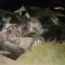 El tremendo accidente que sufri� una mujer en la Ruta 7