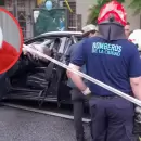Una reconocida artista pl�stica protagoniz� un violento accidente de tr�nsito