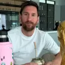Lionel Messi sorprendió en redes con una foto familiar y un detalle para Newell's