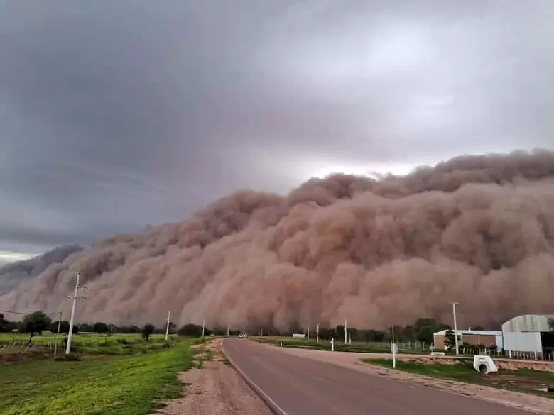 tormenta de polvo