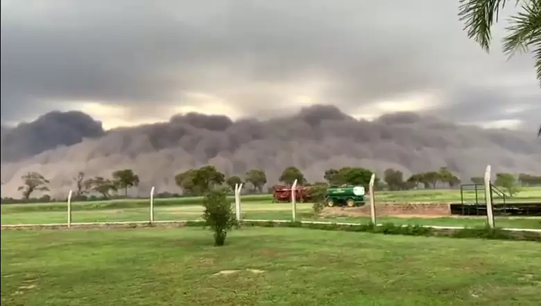 tormenta de polvo