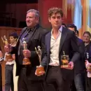 (Video) Por primera vez, Franco Colapinto y "Dibu" Mart�nez se quedaron con el Olimpia de Oro 2024