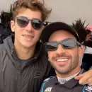 (Video) El momento viral entre el mendocino Juli�n Santero y Franco Colapinto, tras los Premios Olimpia