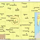 Tembl� otra vez en el l�mite entre Mendoza y San Juan y se sinti� en todo el norte provincial