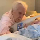 Emotivo: Una abuela con demencia recuper� la lucidez y se despidi� de su marido despu�s de 81 a�os juntos