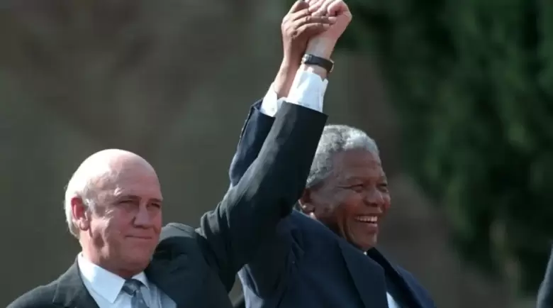Mandela y De Klerk