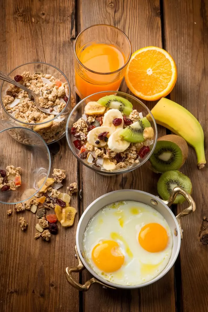 desayuno con huevos
