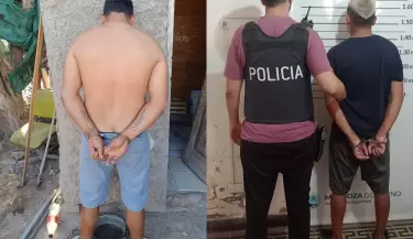 Dos detenidos en allanamientos de Maip�