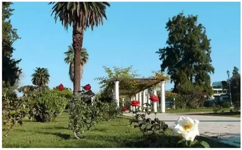 rosedal parque san martin