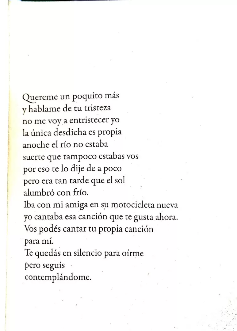 poema de Rosario Bléfari