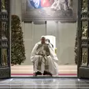 El Papa Francisco mejora tras ocho d�as de internaci�n, pero sigue en observaci�n