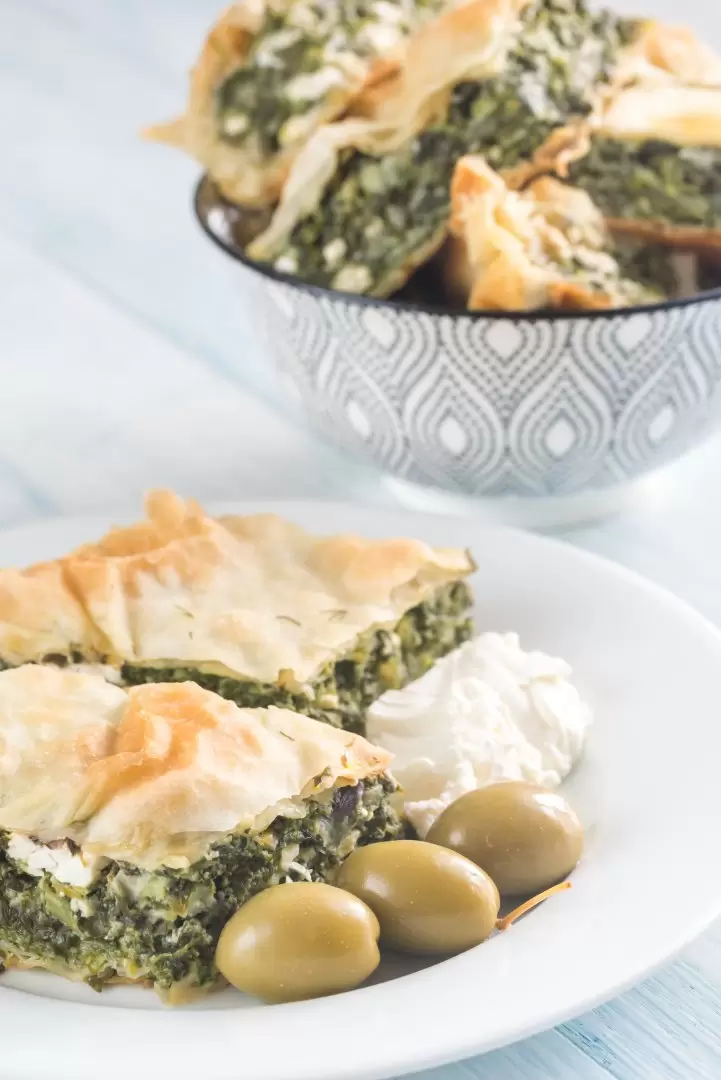 tarta de espinaca