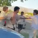 (Video) Un joven fue brutalmente atacado por rugbiers a la salida de una fiesta en Luj�n de Cuyo