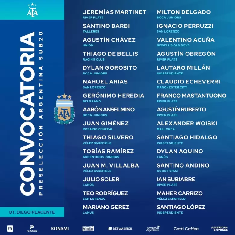 convocados