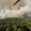 El fuego ya arras� con m�s de 1.800 hect�reas del Parque Nacional Nahuel Huapi