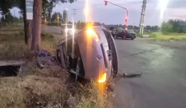 Vuelco en San Carlos