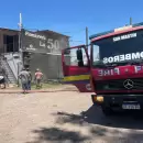 Incendio da�� un negocio en San Martin en el arranque de 2025
