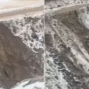 (Video) Alerta en Vallecitos: Se registran aludes en la subida y recomiendan no subir a esa zona