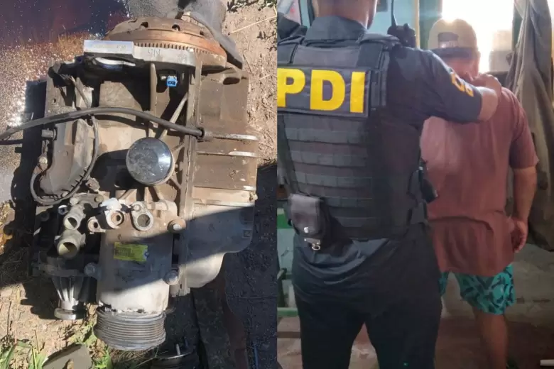Operativo en desarmadero clandestino de San Rafael