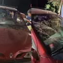 Un auto atropell� a una familia en Guaymall�n: el padre y una ni�a de 10 a�os quedaron hospitalizados
