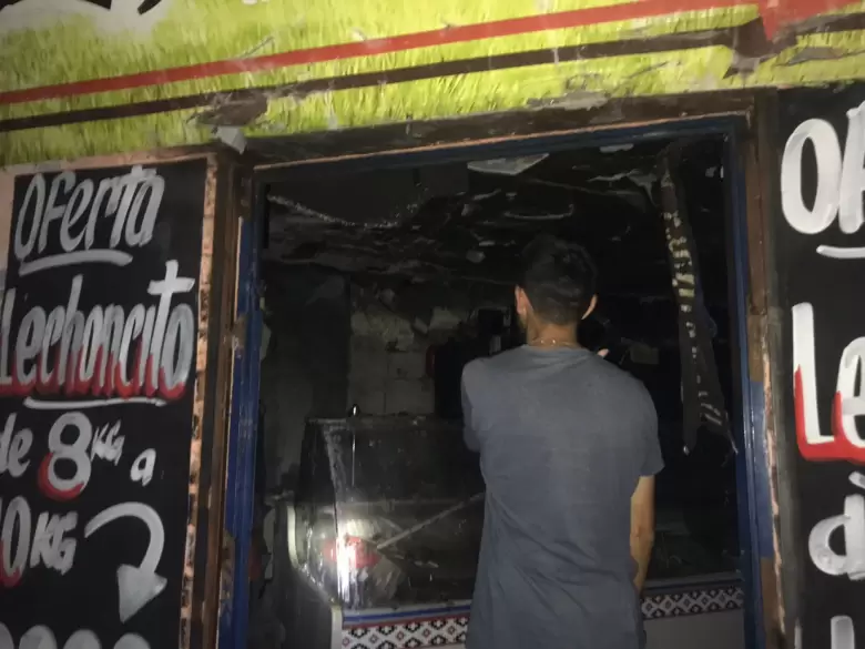 incendio carnicer�a