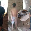 Persecuci�n en Guaymall�n: Intentaron escapar armados en una moto robada y fueron capturados