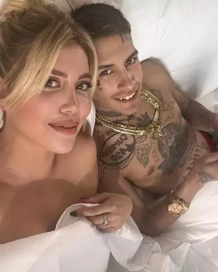 WANDA NARA Y L-GANTE JUNTOS