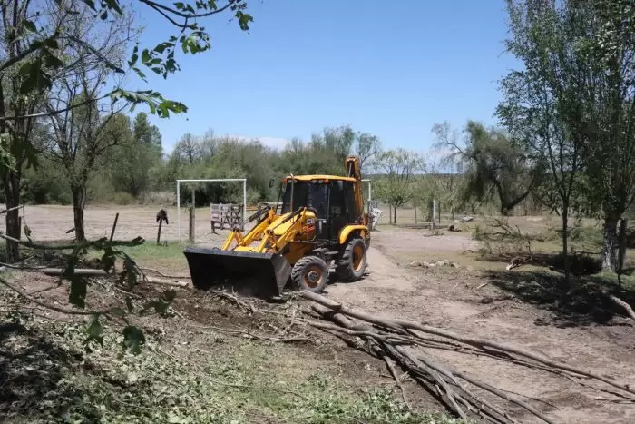 Trabajos realizados por Irrigación en las zonas más afectadas de Real del Padre y Jaime Prats.