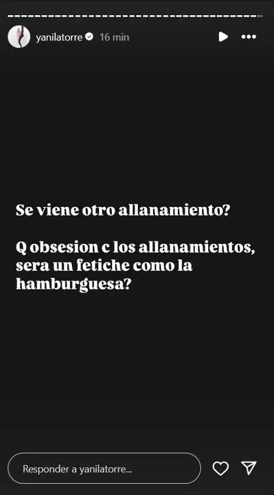 INSTAGRAM DE YANINA LATORRE