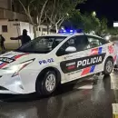 Polic�as salvaron a una beb� que convulsionaba en pleno centro de San Juan