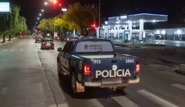 Patrullaje preventivo de la Polic�a de Mendoza