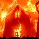 Asciende a 16 la cifra de muertos por incendios forestales en Los �ngeles