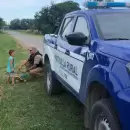 Un niño de 2 años fue encontrado deambulando solo por las calles, con un autito de juguete en la mano