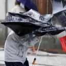 Alerta por vientos fuertes en siete provincias del pa�s
