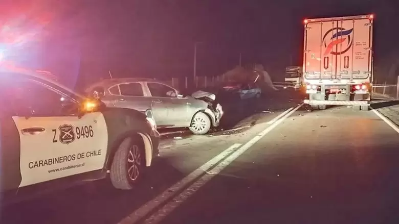 UN CONDUCTOR CHILENO PERDIÓ LA VIDA